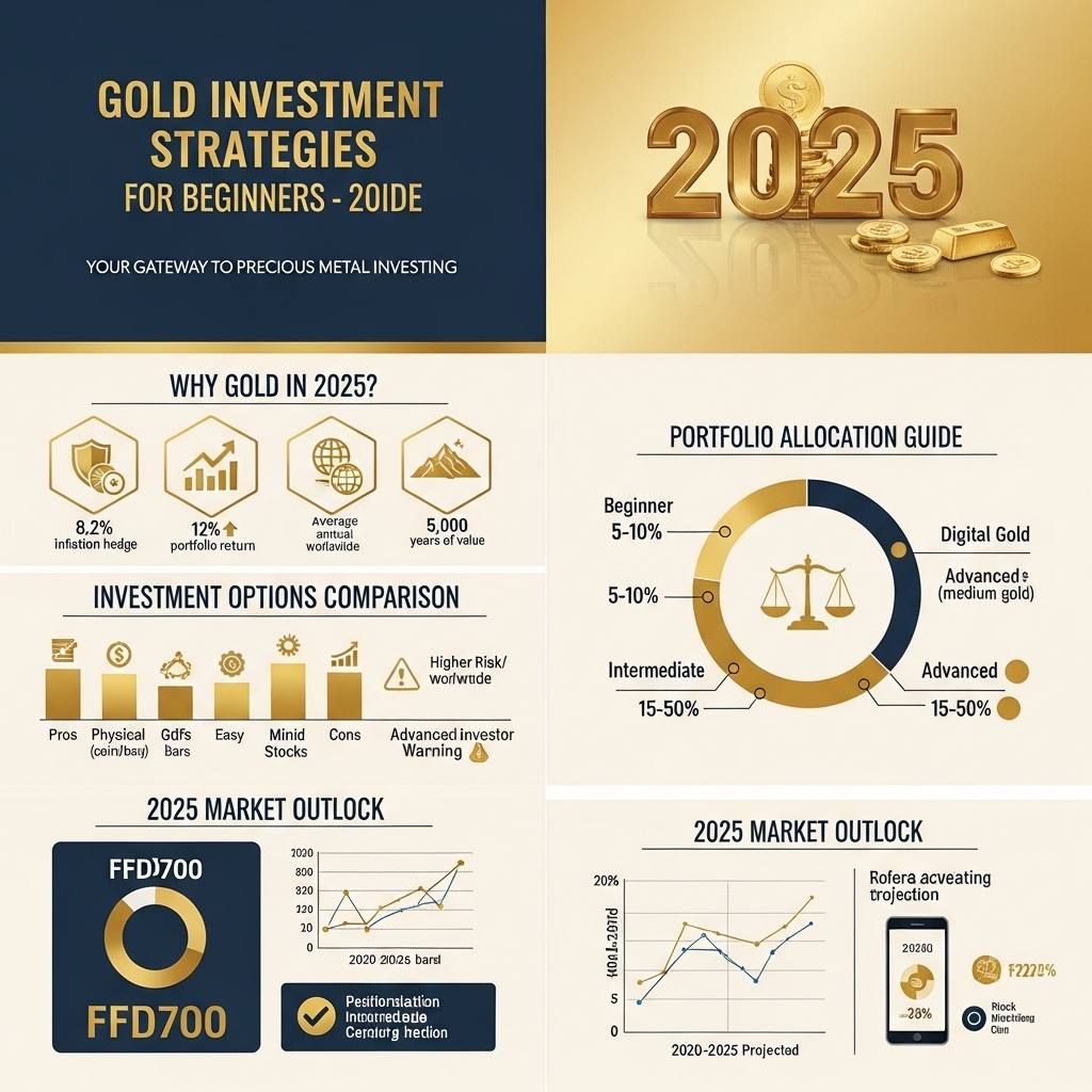 Gold investment strategies for beginners in 2025 - Gold Investment Guide