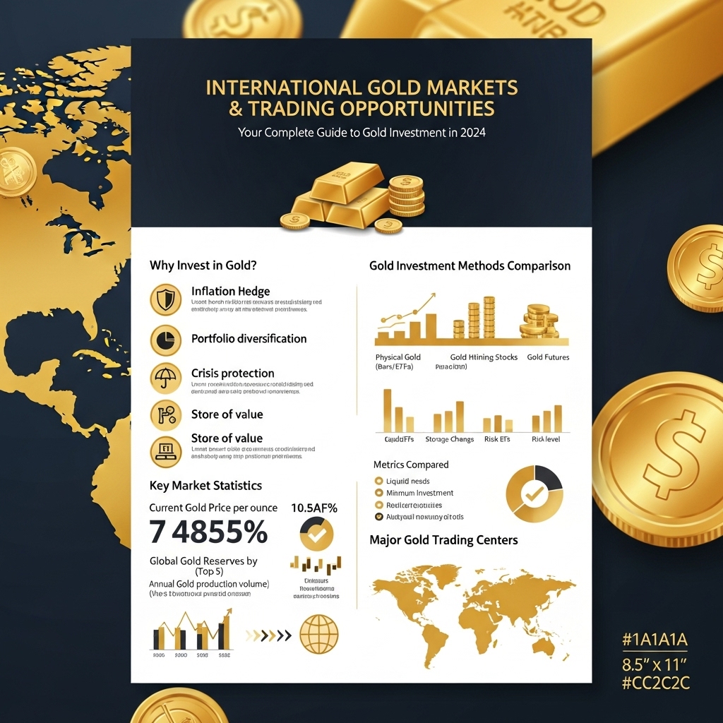 International gold markets and trading opportunities - Gold Investment Guide
