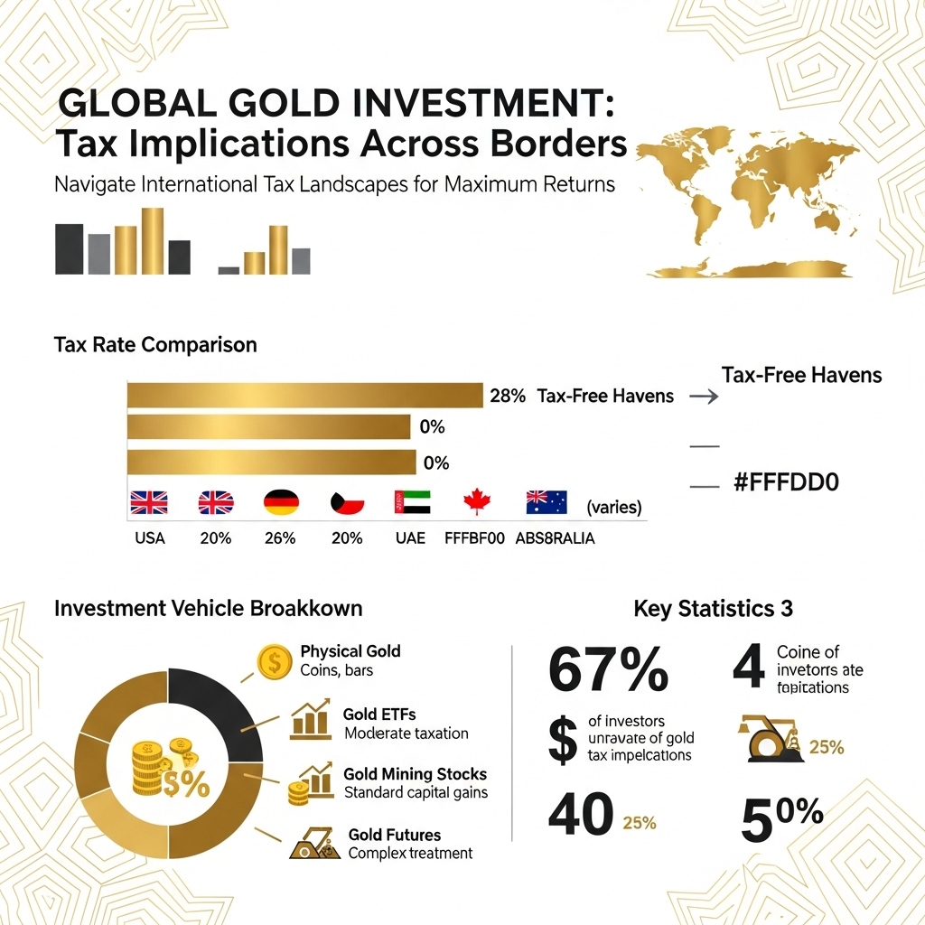 Tax implications of gold investment in different countries - Gold Investment Guide