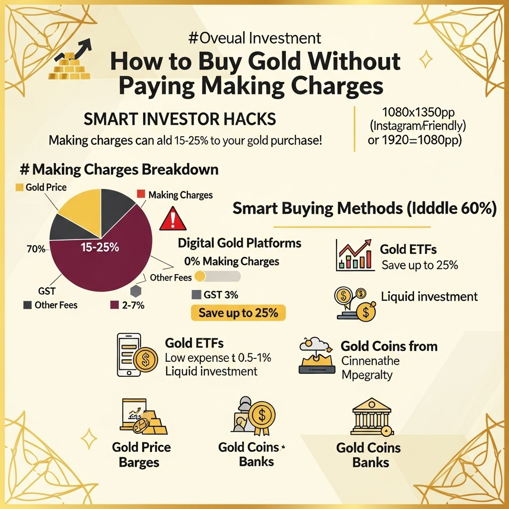 How to Buy Gold Without Paying Making Charges: Smart Hacks - Gold Investment Guide