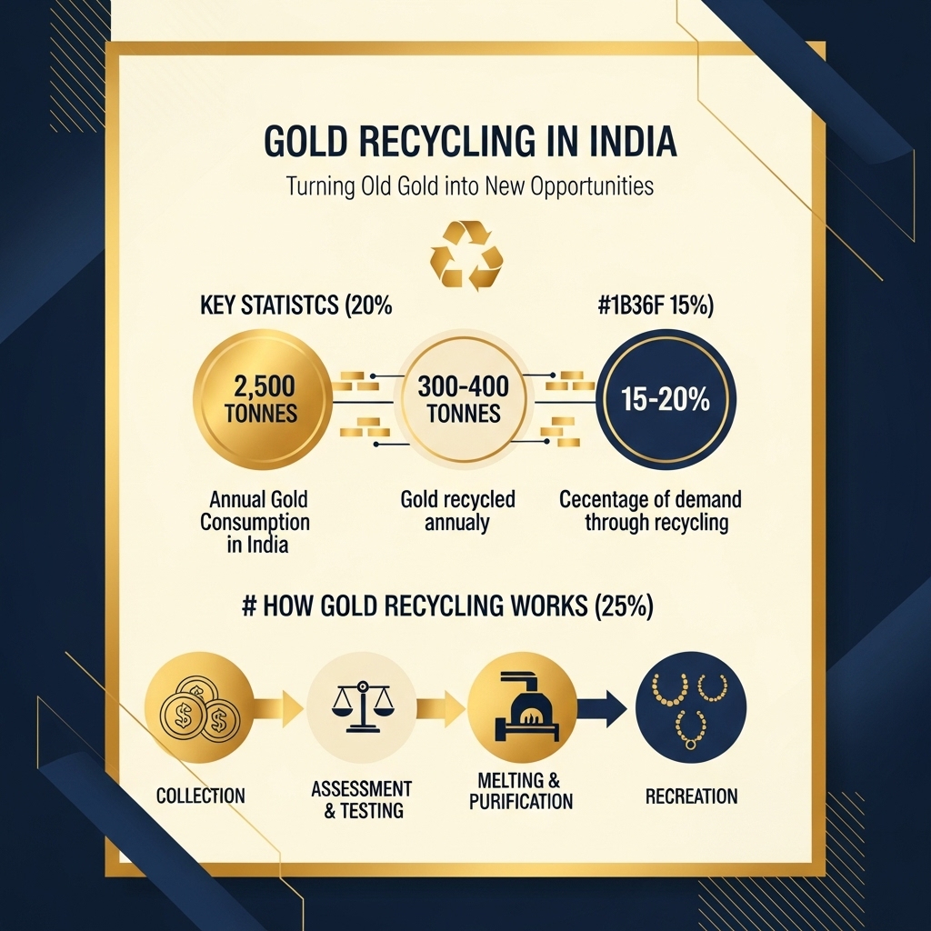 Gold Recycling in India: How It Works and Why It Matters - Gold Investment Guide