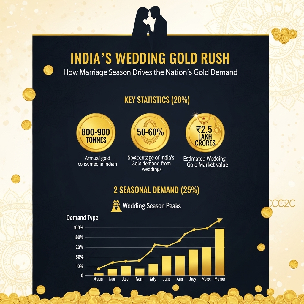 How Weddings Drive Gold Demand in India Every Year - Gold Investment Guide