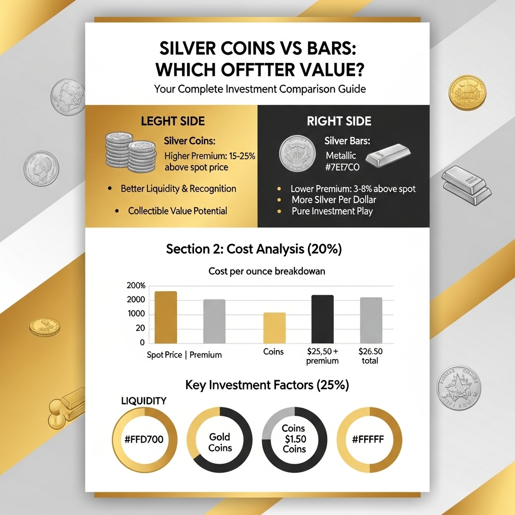 Silver Coins vs Bars: Which One Offers Better Value? - Gold Investment Guide