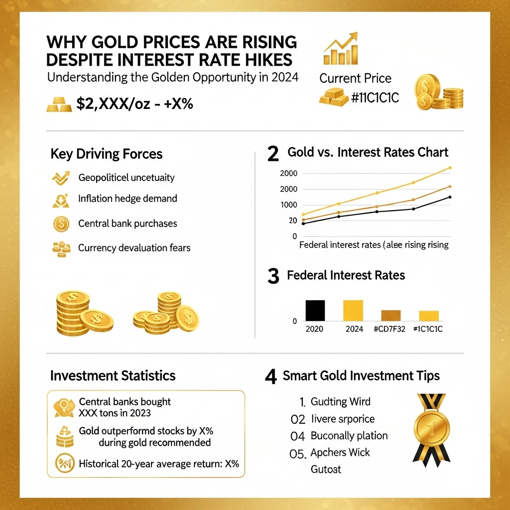 Why Gold Prices Are Rising Despite Interest Rate Hikes - Gold Investment Guide