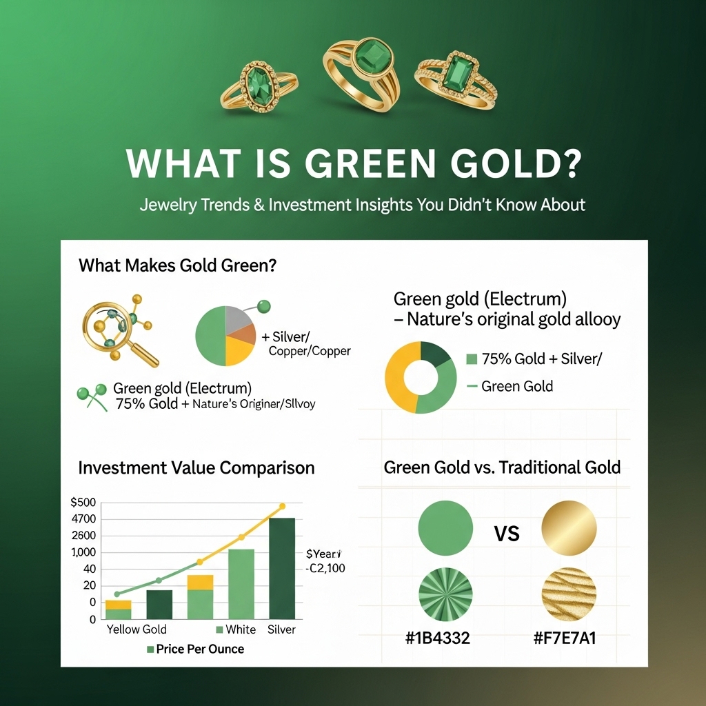 What Is Green Gold? Jewelry Trends You Didn’t Know About - Gold Investment Guide
