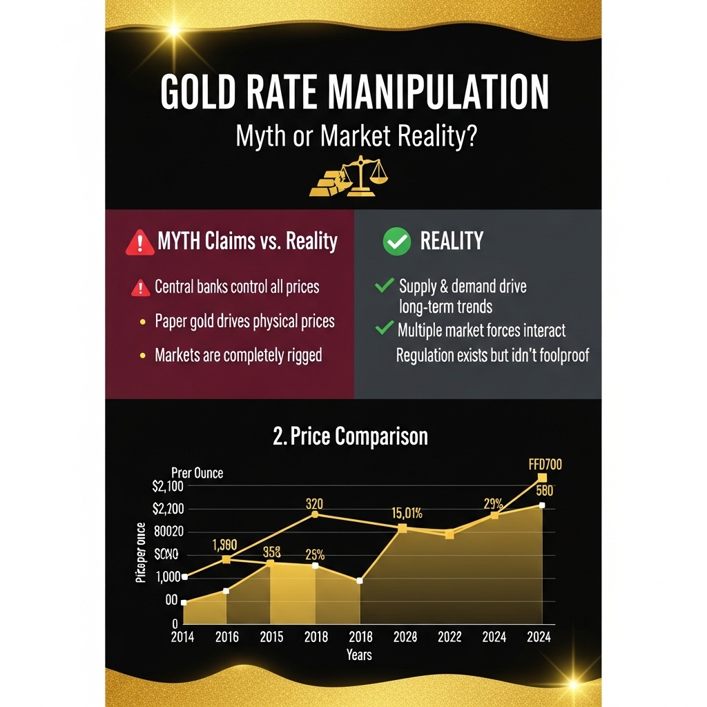Gold Rate Manipulation: Myth or Market Reality? - Gold Investment Guide