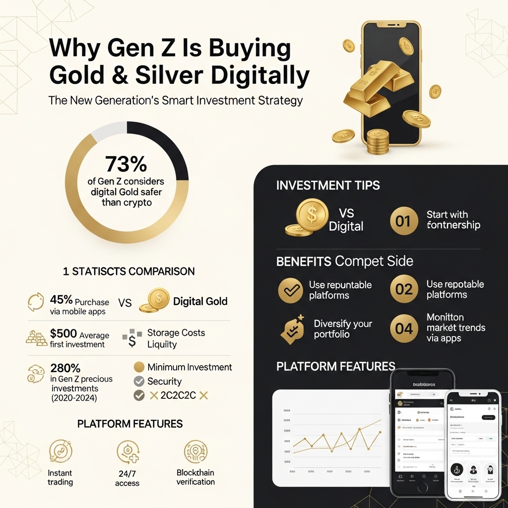 Why Gen Z Is Buying Gold & Silver in Digital Form - Gold Investment Guide