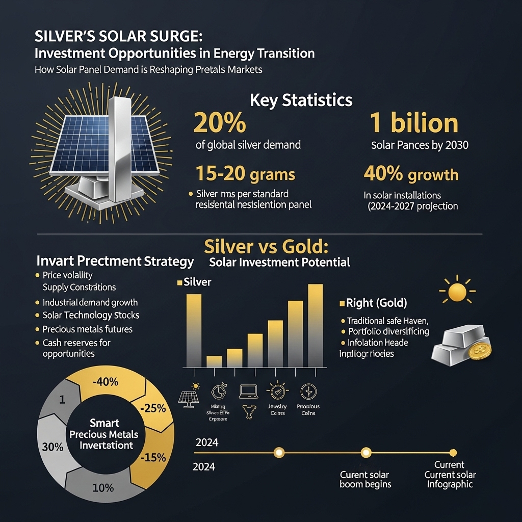Silver’s Role in Solar Panels: Future Demand & Investment Impact - Gold Investment Guide