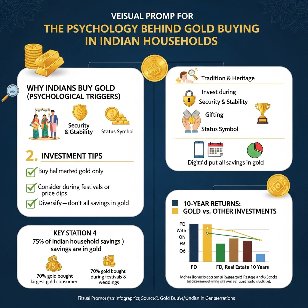 The Psychology Behind Gold Buying in Indian Households - Gold Investment Guide