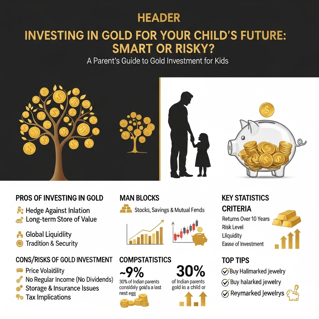 Investing in Gold for Your Child's Future: Smart or Risky? - Gold Investment Guide