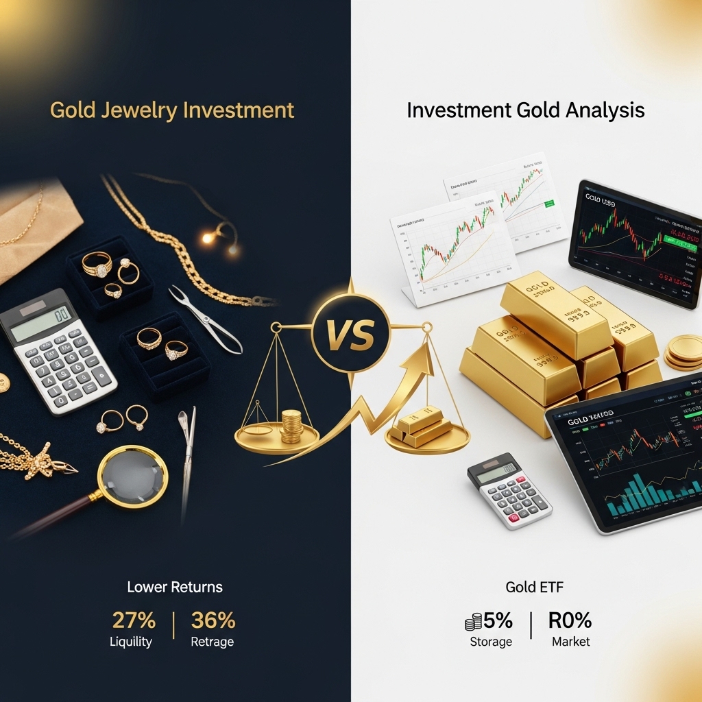 Gold jewelry vs investment gold: which is better - Gold Analysis