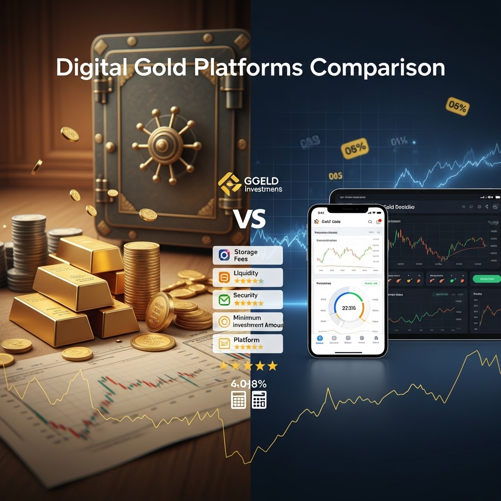 Digital gold platforms: reviews and comparison - Gold Analysis