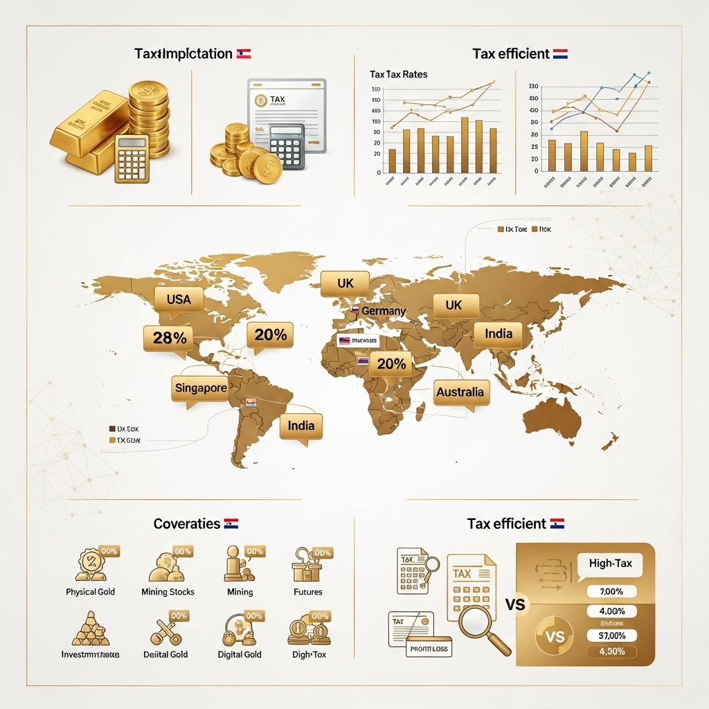 Tax implications of gold investment in different countries - Gold Analysis
