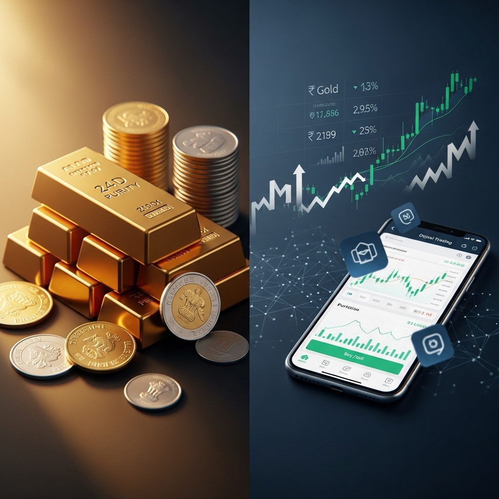 Top 5 Apps to Buy Gold and Silver Online in India - Gold Analysis
