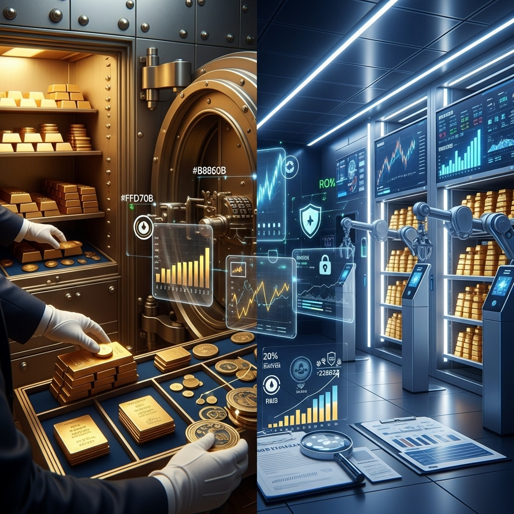 How to Store Gold Safely: Bank Lockers vs Digital Vaults - Gold Analysis