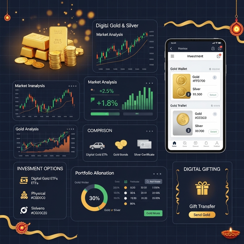 How to Gift Gold & Silver in Digital Form for Festivals - Gold Analysis