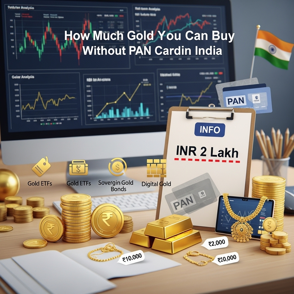 How Much Gold You Can Buy Without PAN Card in India - Gold Analysis