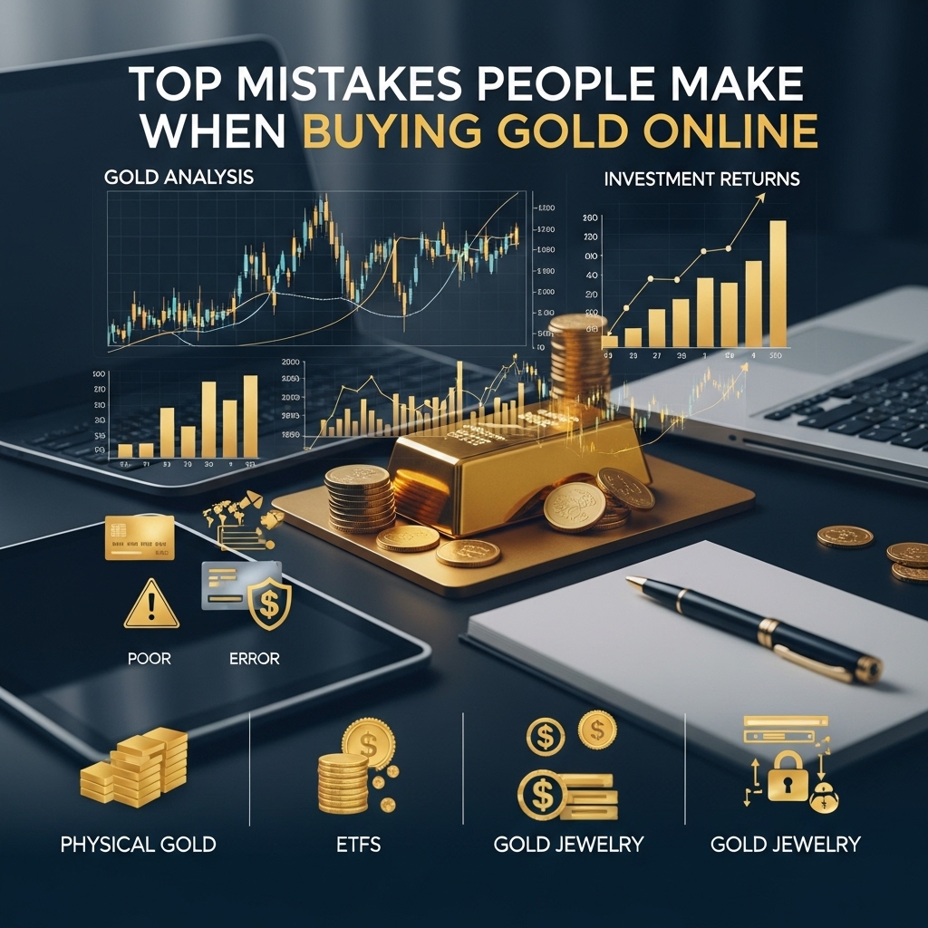 Top Mistakes People Make When Buying Gold Online - Gold Analysis