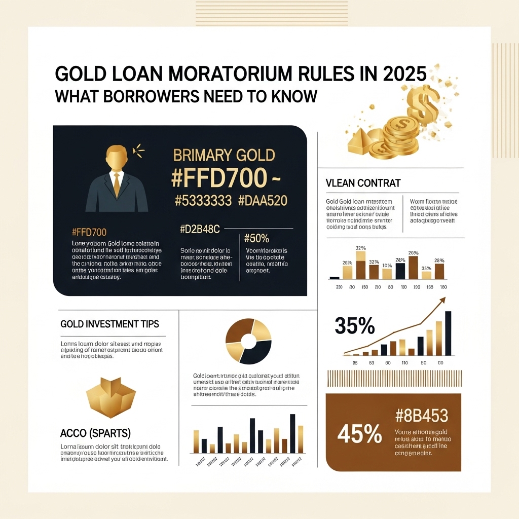 Gold Loan Moratorium Rules in 2025: What Borrowers Need to Know - Gold Investment Guide