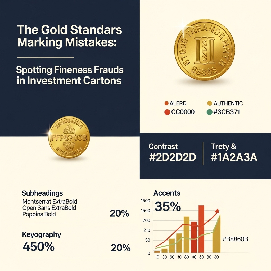 Gold Fineness Marking Mistakes: How to Spot Frauds in Cartons - Gold Investment Guide