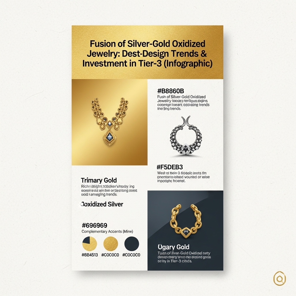Fusion of Silver‑Gold Oxidized Jewelry: Design Trends in Tier‑3 Cities - Gold Investment Guide