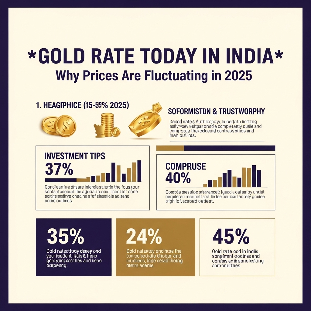 Gold Rate Today in India: Why Prices Are Fluctuating in 2025 - Gold Investment Guide