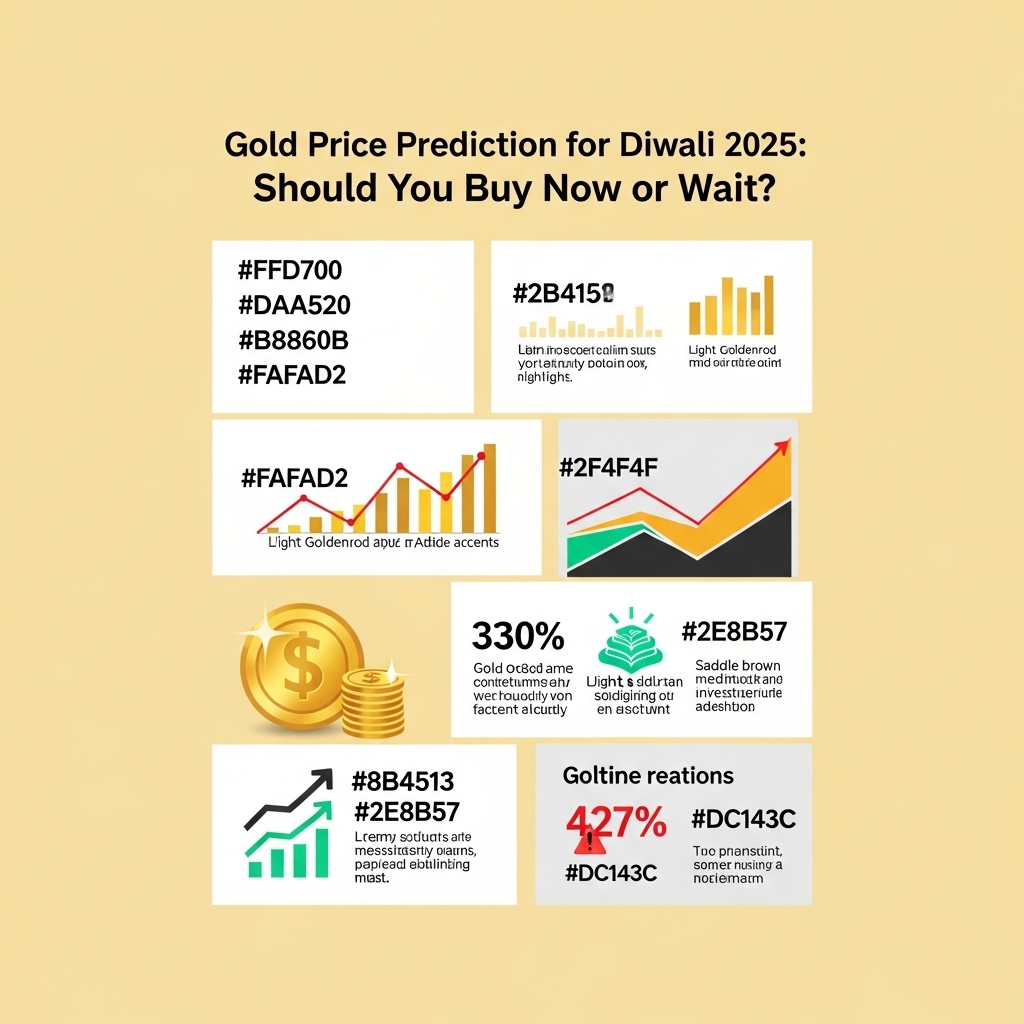 Gold Price Prediction for Diwali 2025: Should You Buy Now or Wait? - Gold Investment Guide