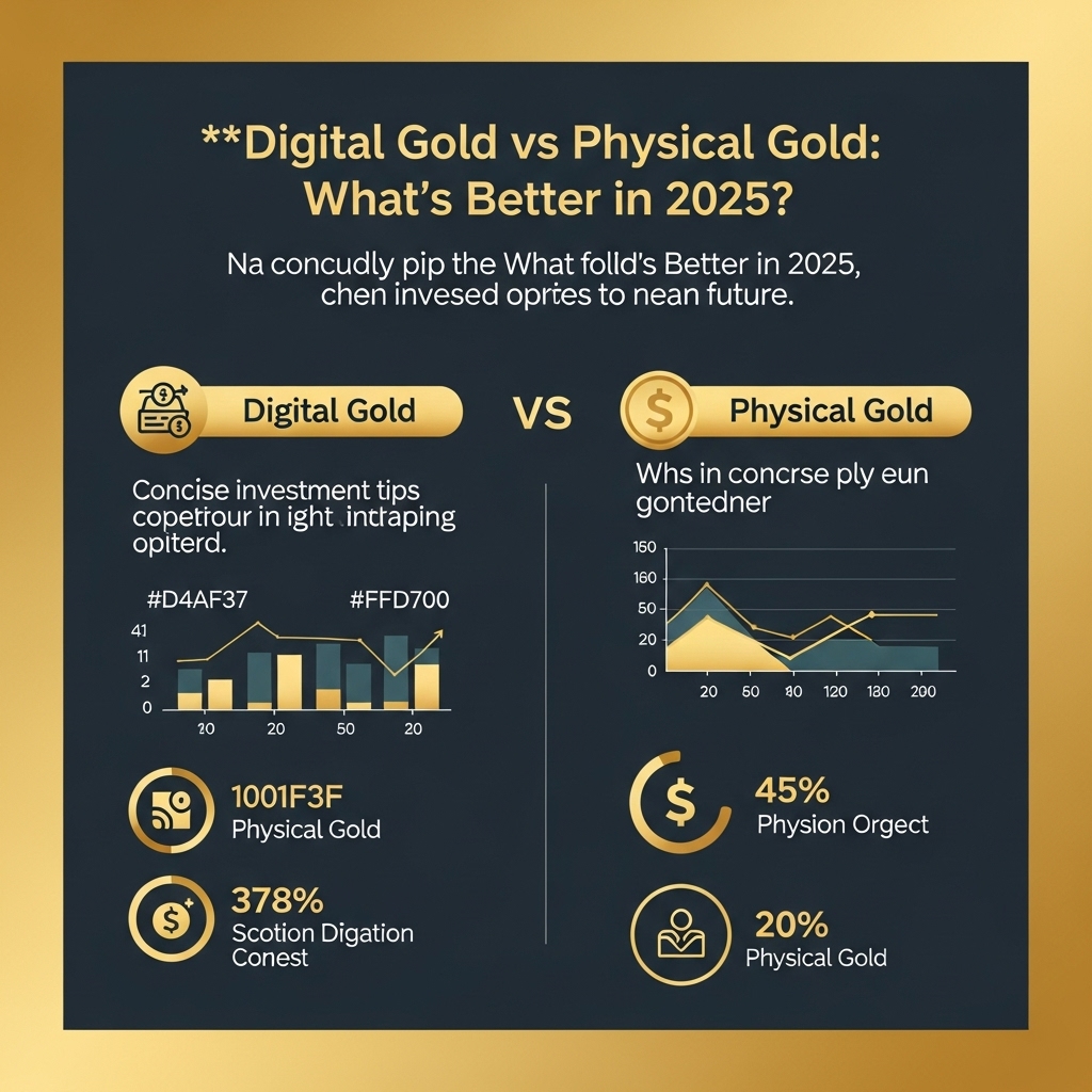 Digital Gold vs Physical Gold: What’s Better in 2025? - Gold Investment Guide