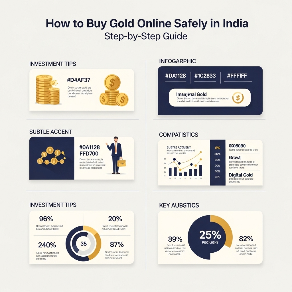 How to Buy Gold Online Safely in India: Step-by-Step Guide - Gold Investment Guide