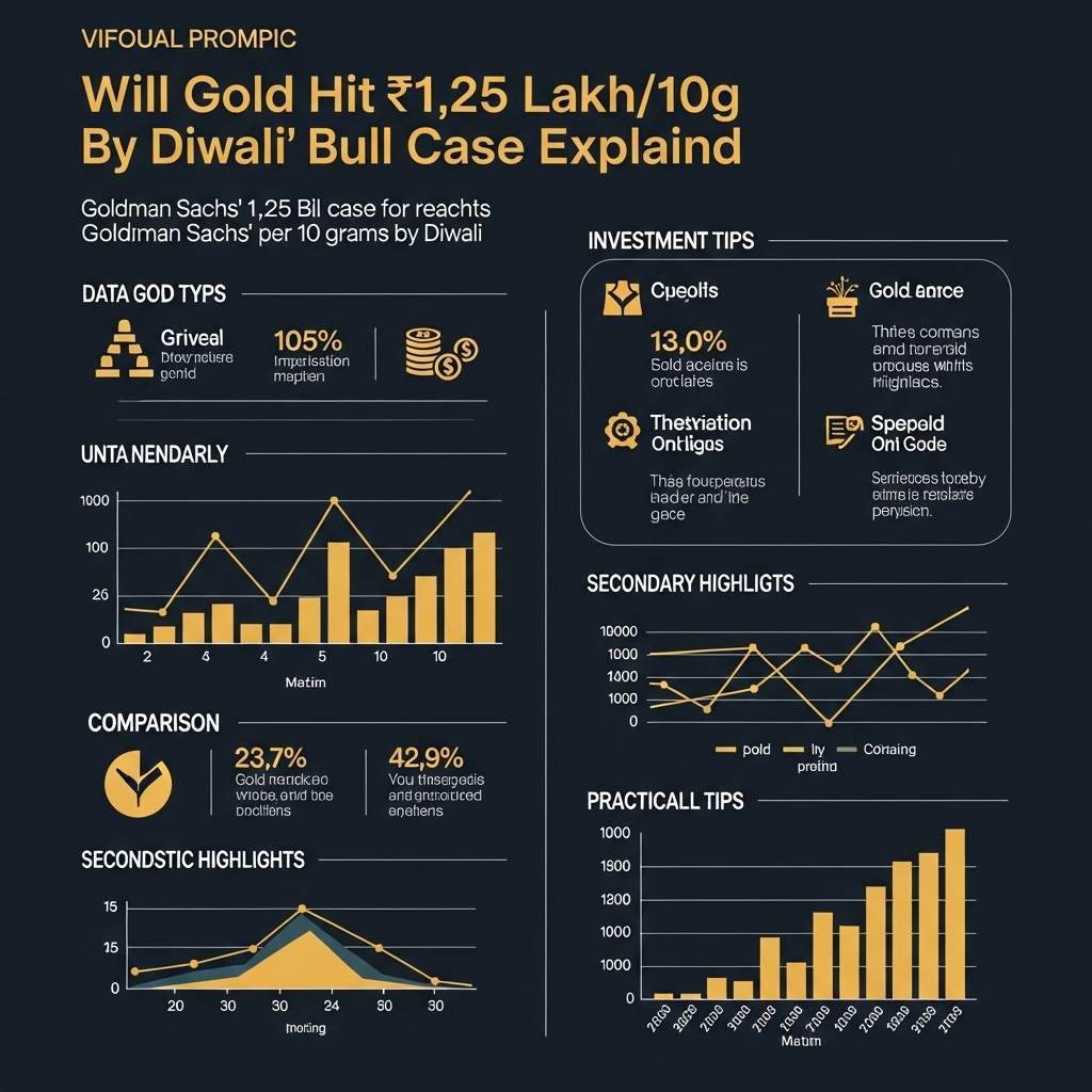 Will Gold Hit ₹1.25 Lakh/10 g By Diwali? Goldman Sachs’ Bull Case Explained - Gold Investment Guide