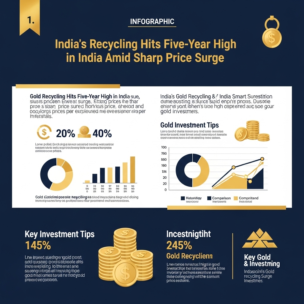 Gold Recycling Hits Five-Year High in India Amid Sharp Price Surge - Gold Investment Guide