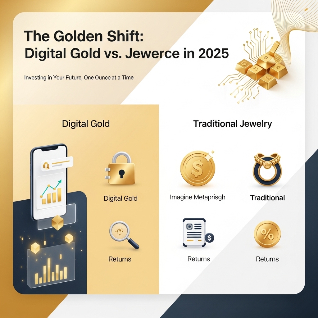 How Digital Gold Platforms Are Replacing Jewelry in 2025 - Gold Investment Guide