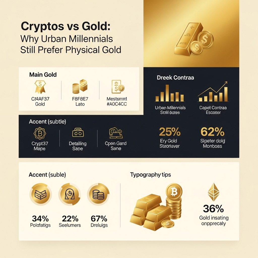 Cryptos vs Gold: Why Urban Millennials Still Prefer Physical Gold - Gold Investment Guide