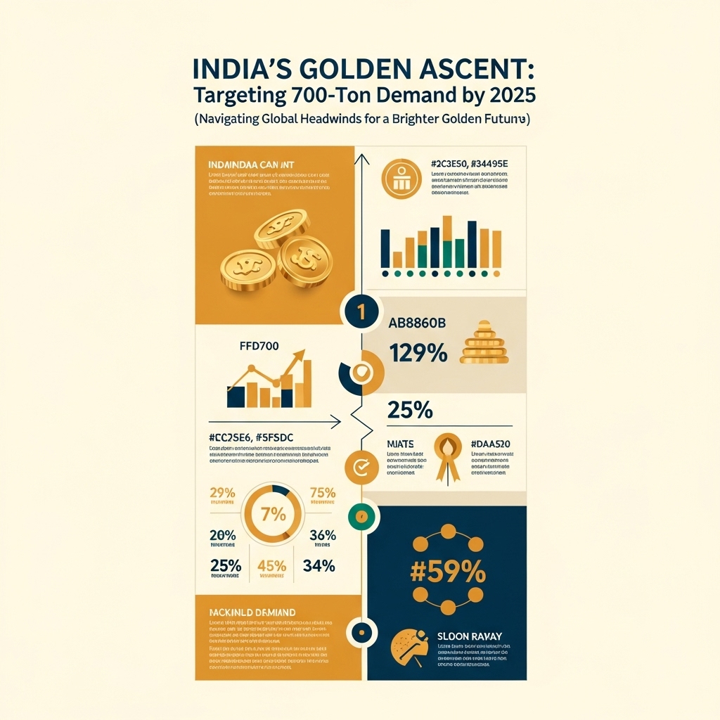 How India Can Hit 700‑Ton Gold Demand in 2025 Despite Global Slowdown - Gold Investment Guide