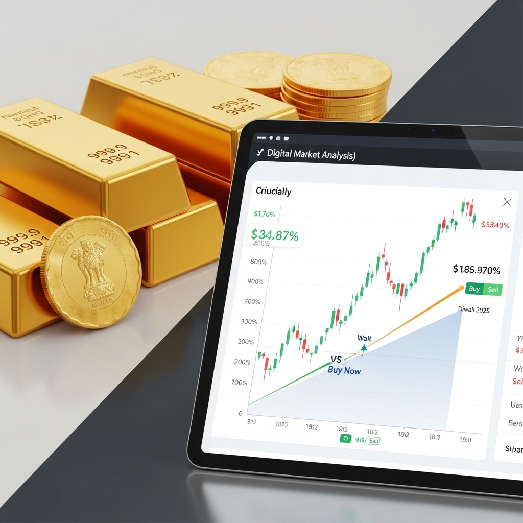 Gold Price Prediction for Diwali 2025: Should You Buy Now or Wait? - Gold Analysis