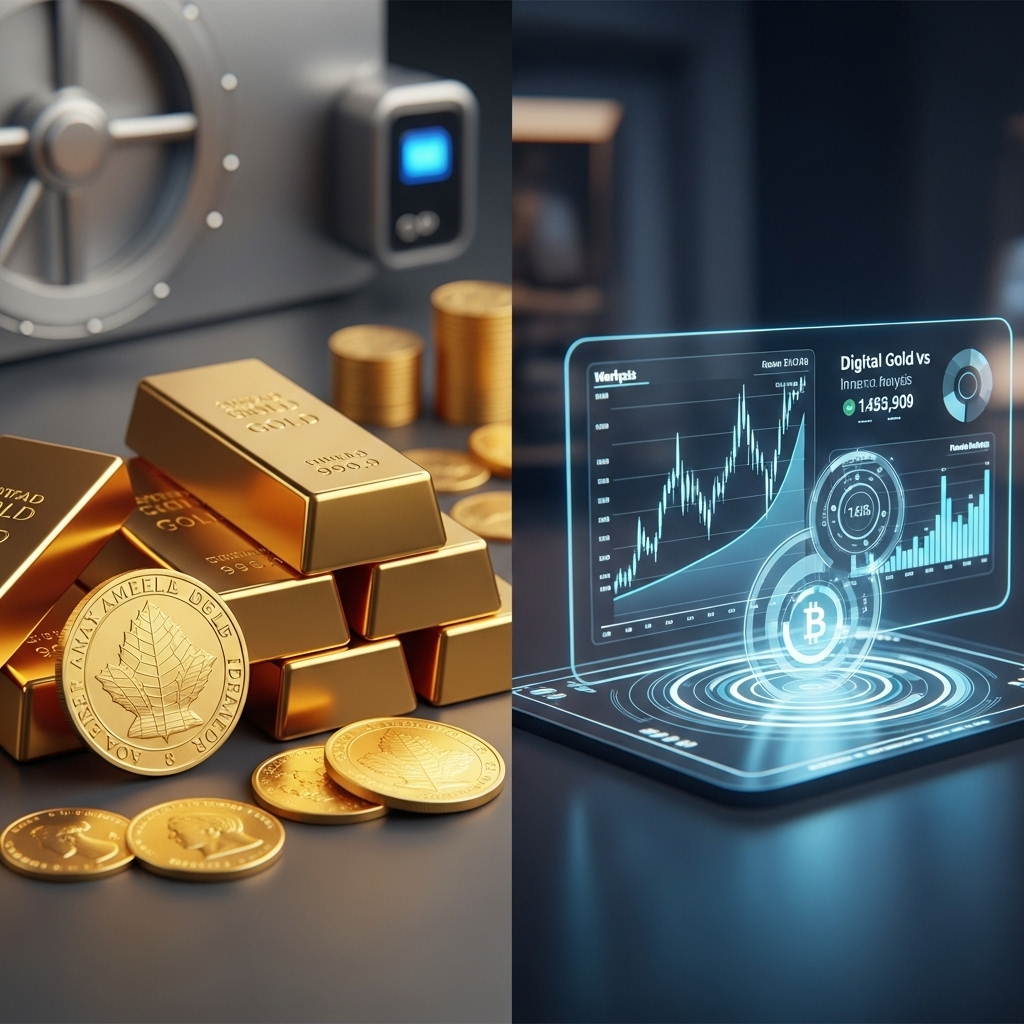 Digital Gold vs Physical Gold: What’s Better in 2025? - Gold Analysis