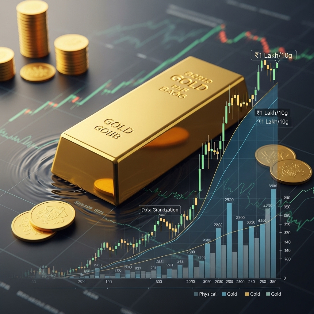 Gold Price Correction Strategies: Should You Sell at ₹1 Lakh/10 g? - Gold Analysis