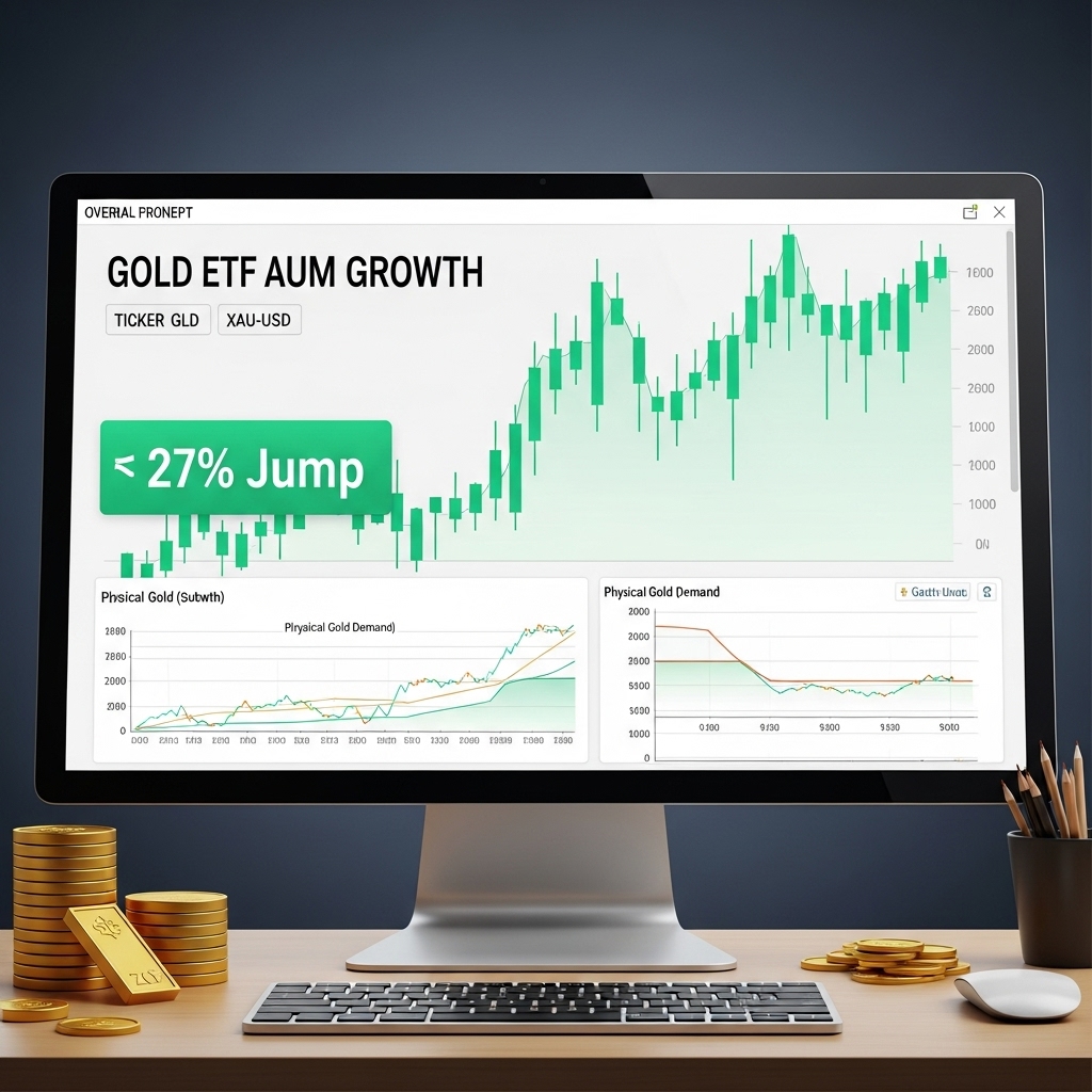 Gujarat Sees 27% Jump in Gold ETF AUM as Physical Demand Weakens - Gold Analysis