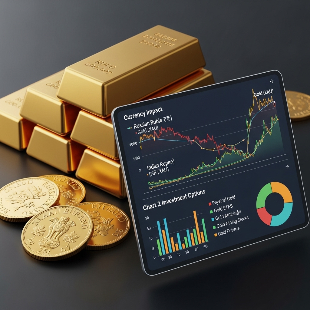 What Falling Ruble & Weak Rupee Means for Gold Importers - Gold Analysis