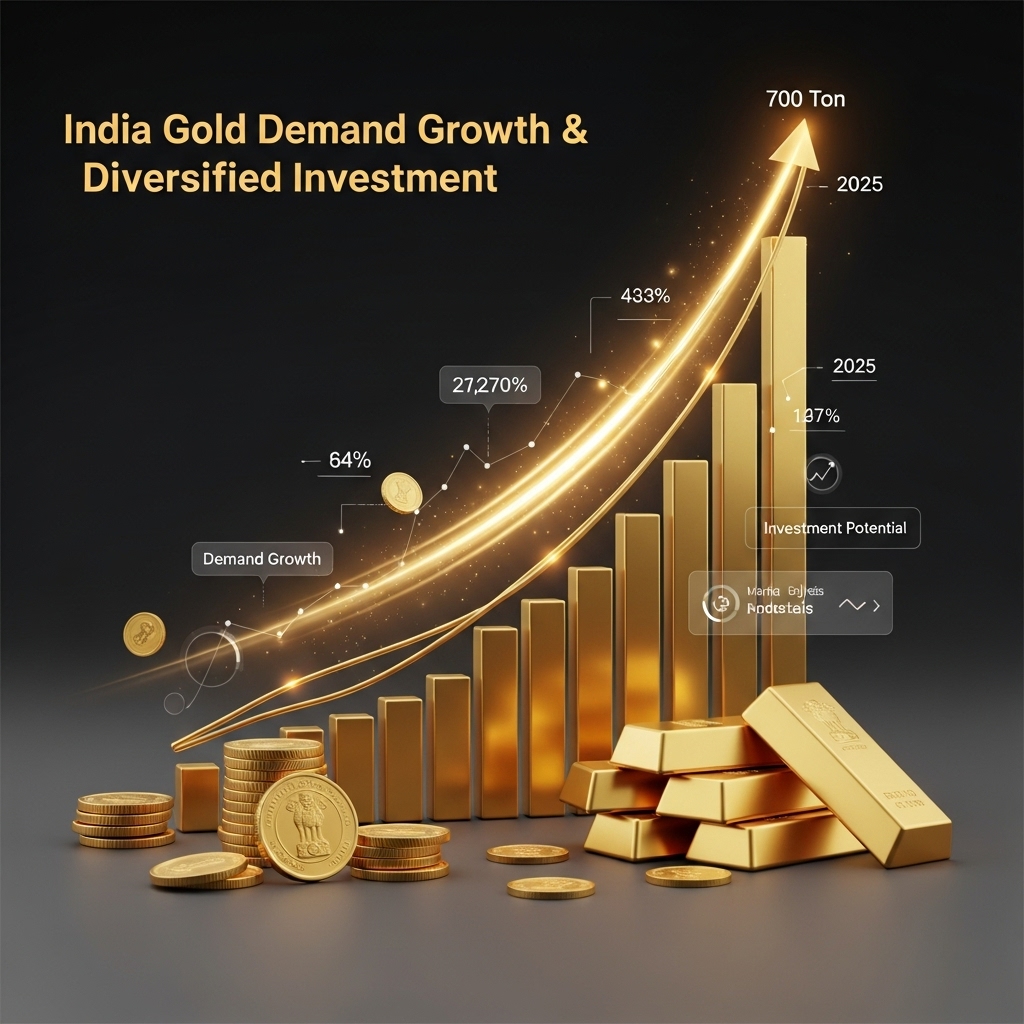 How India Can Hit 700‑Ton Gold Demand in 2025 Despite Global Slowdown - Gold Analysis