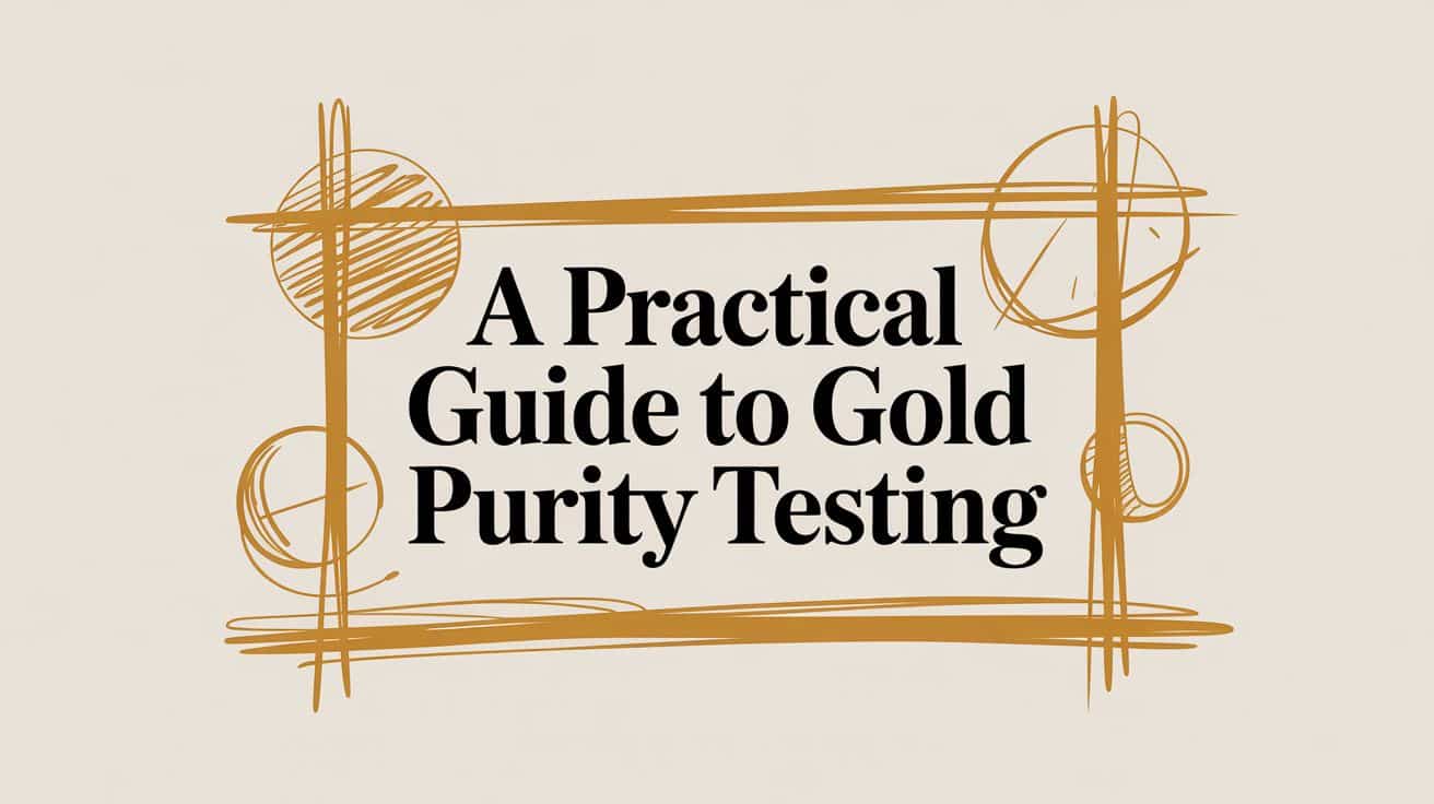 A Practical Guide to Gold Purity Testing