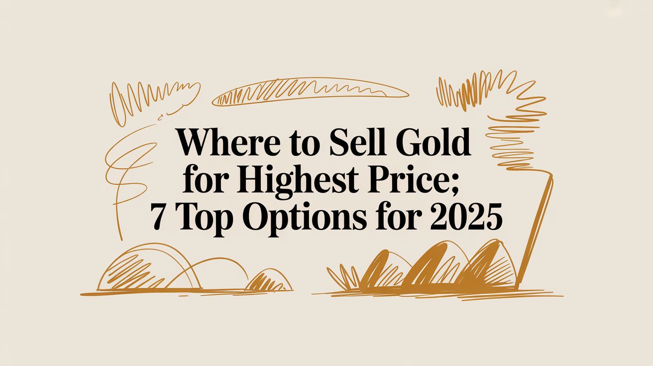Where to Sell Gold for Highest Price: 7 Top Options for 2026