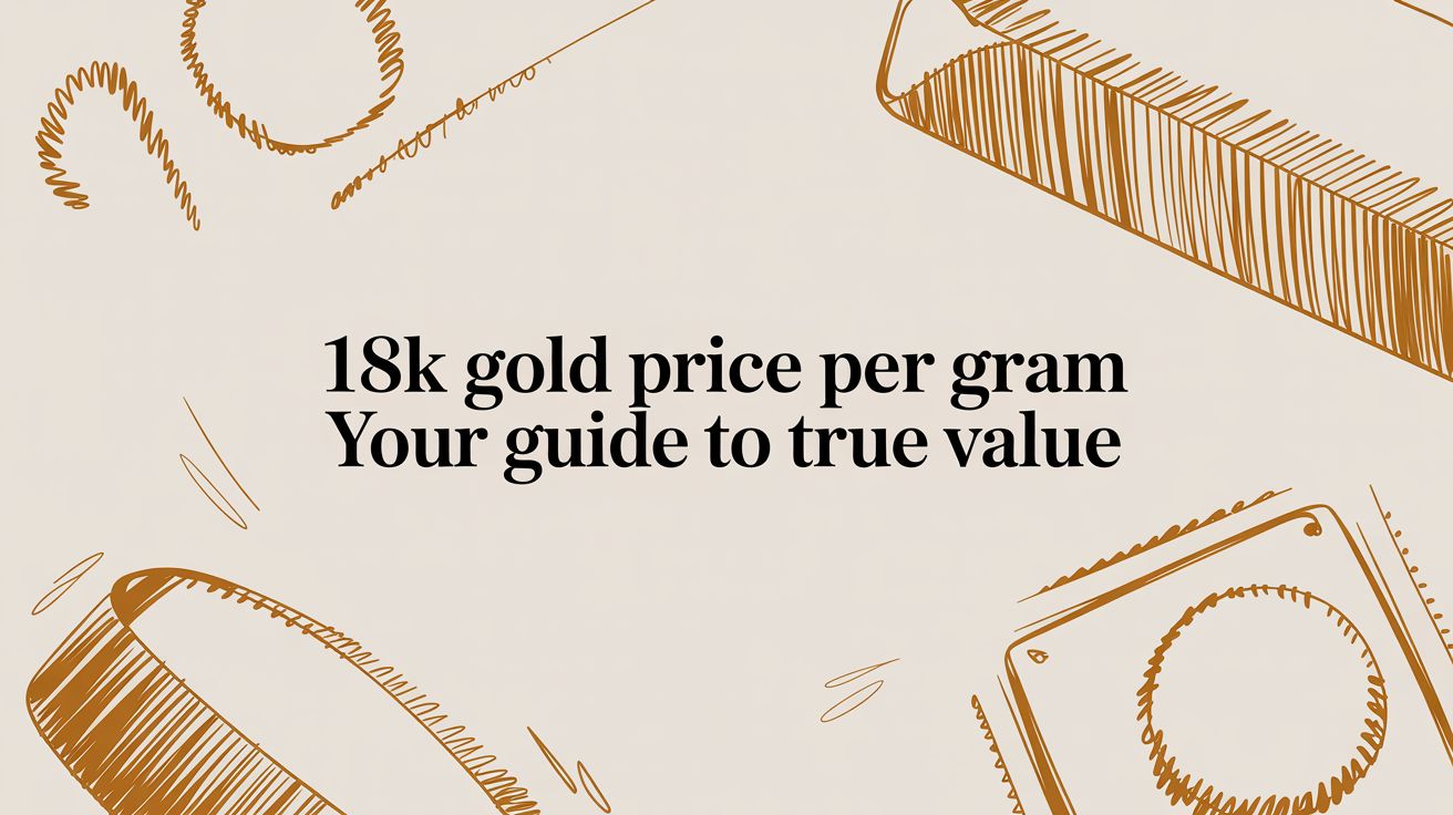 18k Gold Price Per Gram Your Guide to True Value
