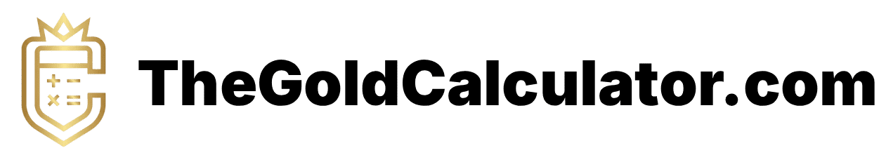 LOGO THE GOLD CALCULATOR -BL