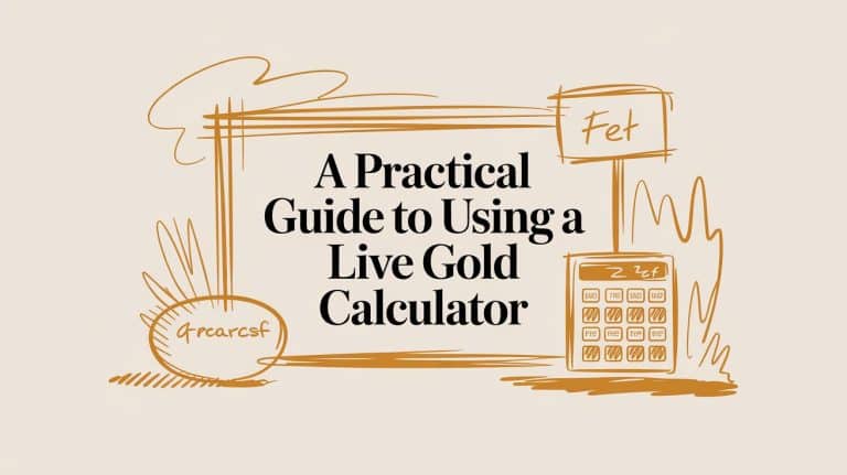 A Practical Guide to Using a Live Gold Calculator