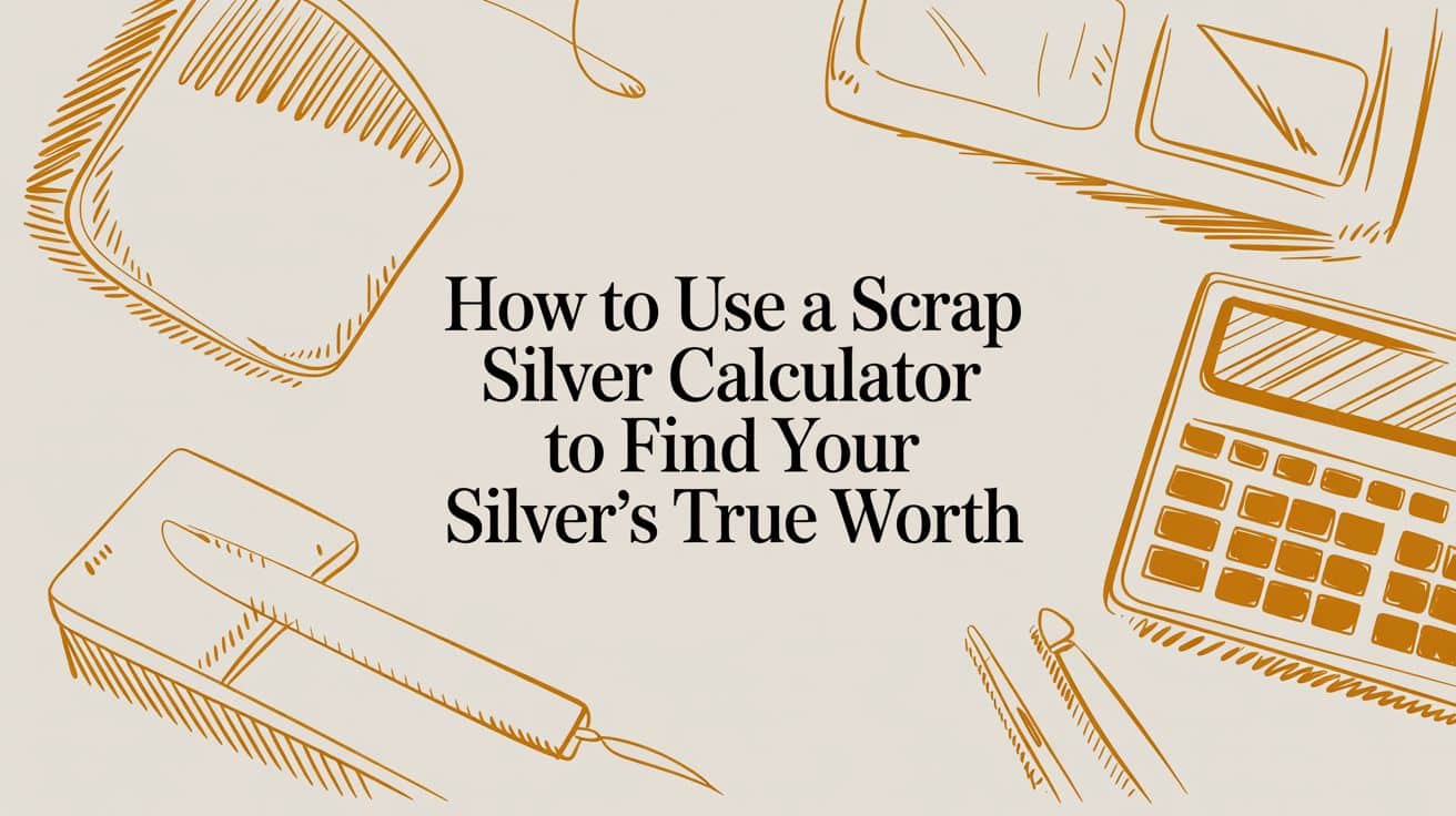 How to Use a Scrap Silver Calculator to Find Your Silver's True Worth