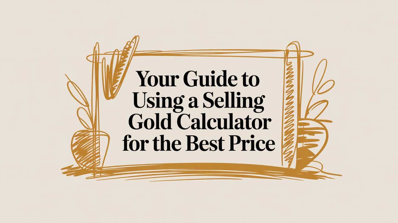 Your Guide to Using a Selling Gold Calculator for the Best Price